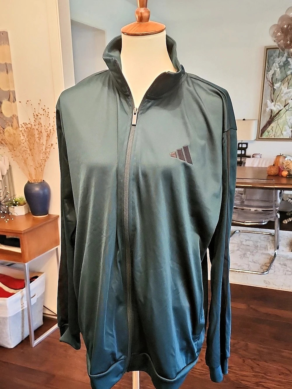 adidas Men's Track Top XL Green NWT